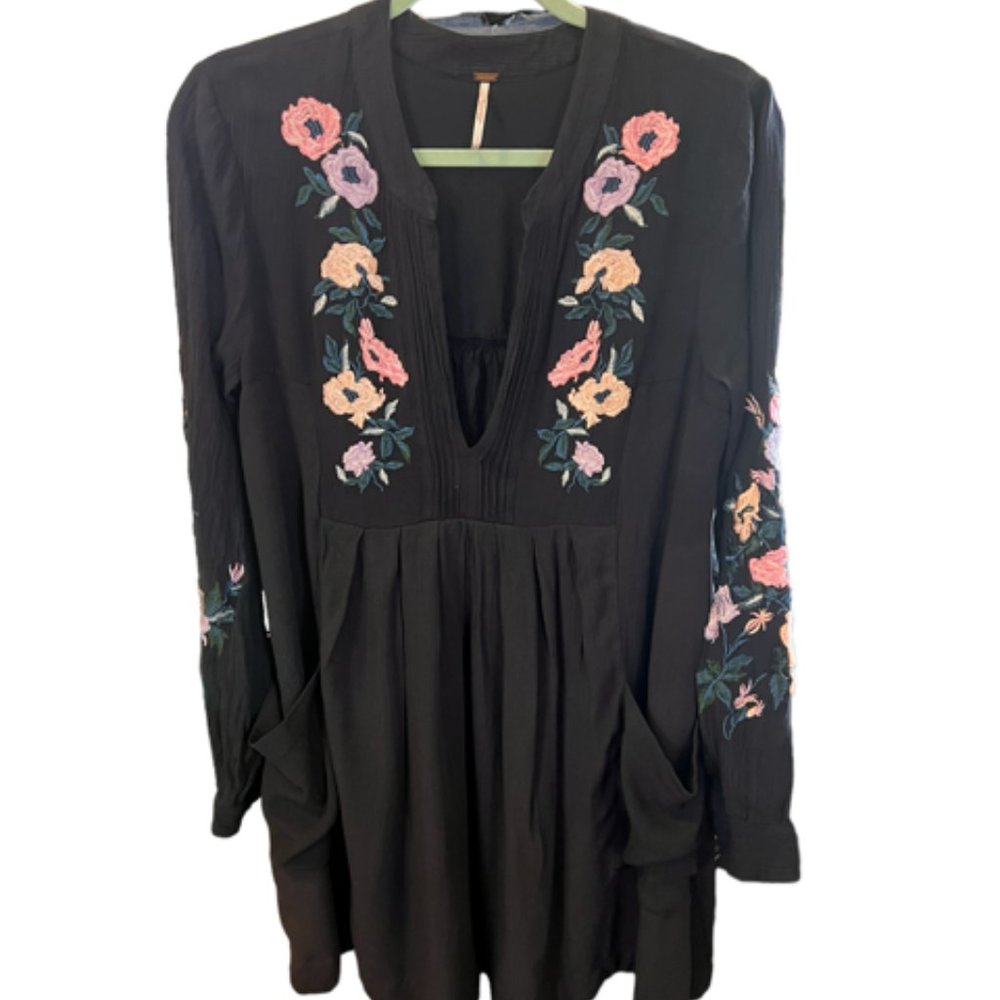 FREE PEOPLE Mia Embroidered Dress/Tunic